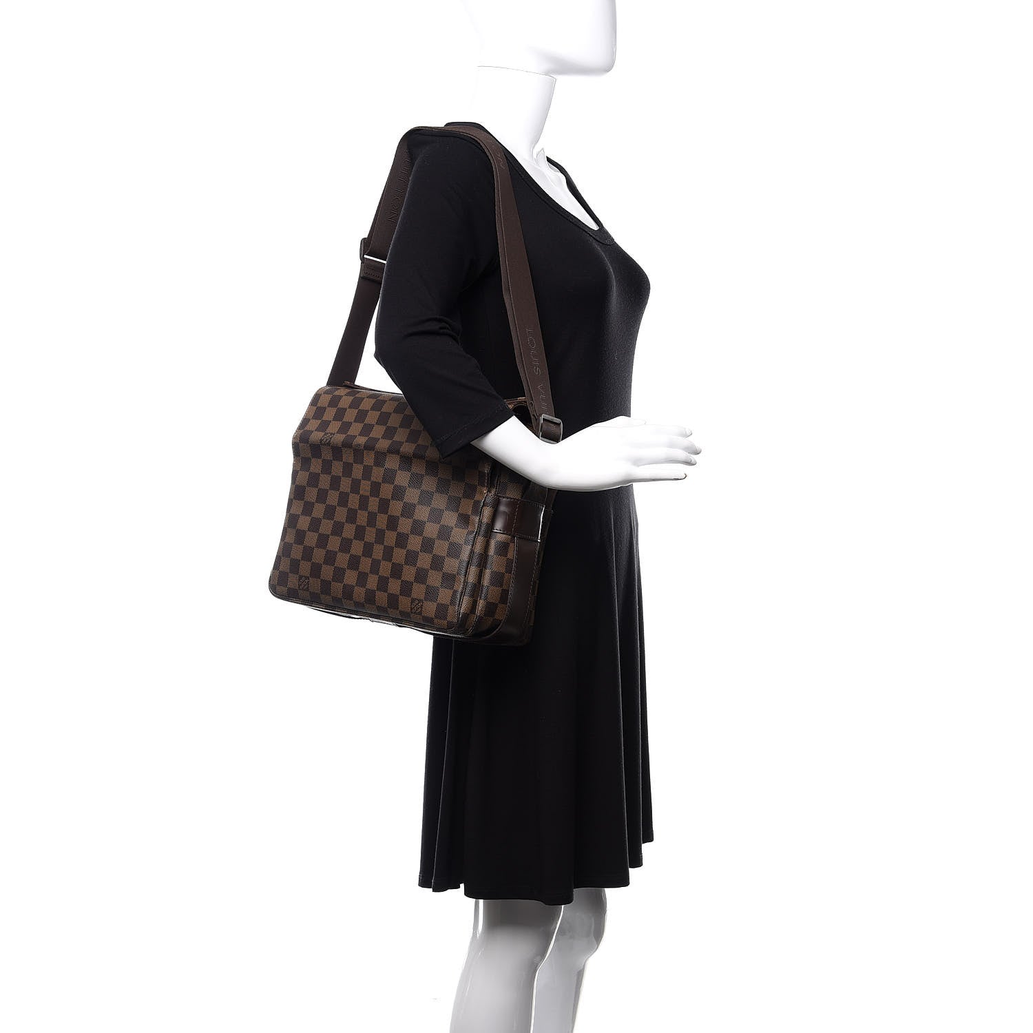 Louis Vuitton Damier Ebene Naviglio 2 of 9