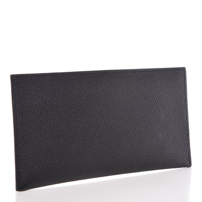 Louis Vuitton Calfskin Felicie Chain Wallet Card Holder Insert Black 3 of 9