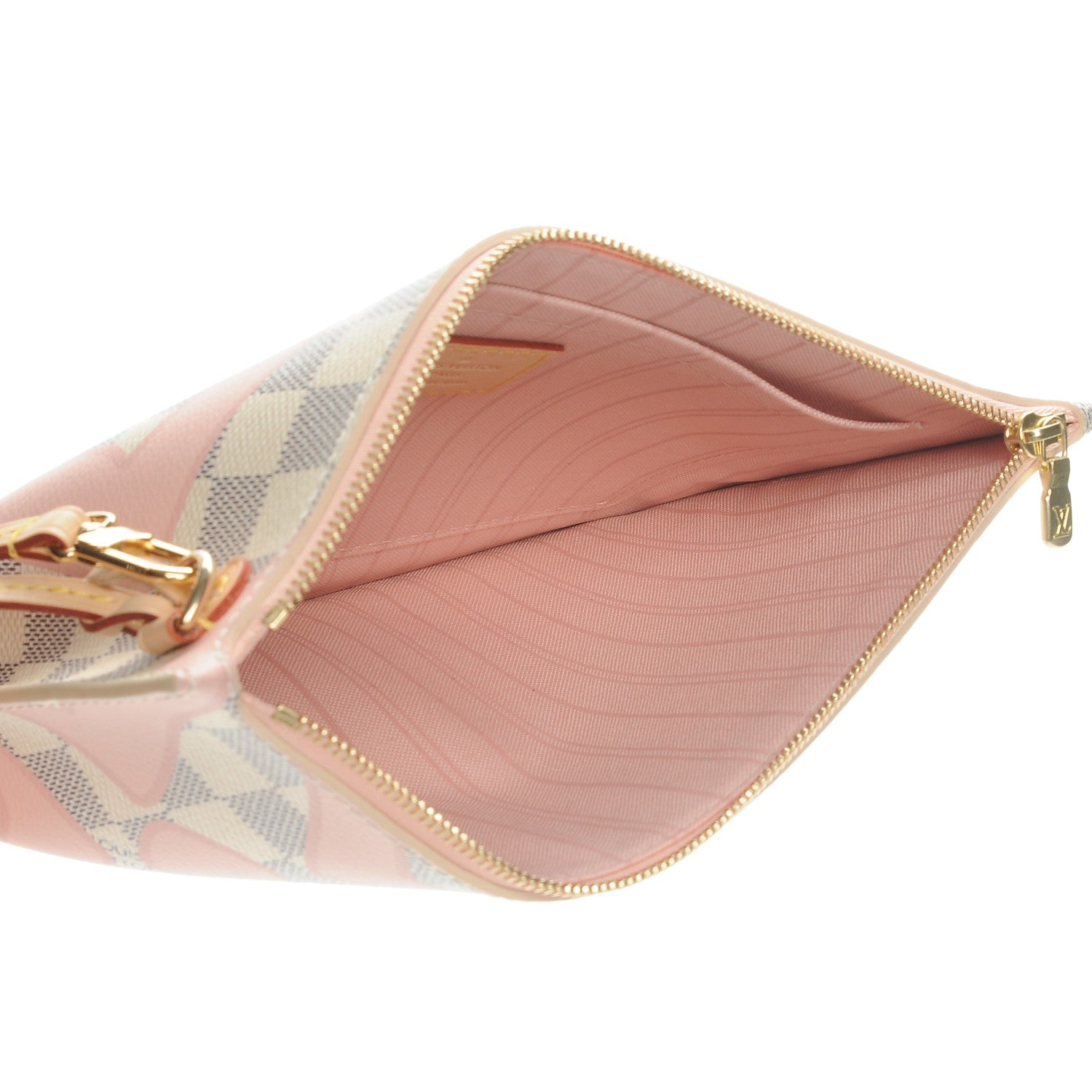 Louis Vuitton Damier Azur Tahitienne Neverfull MM GM Pochette 5 of 6
