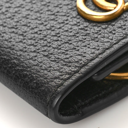 Gucci Calfskin GG Marmont 6 Key Holder Black 7 of 9