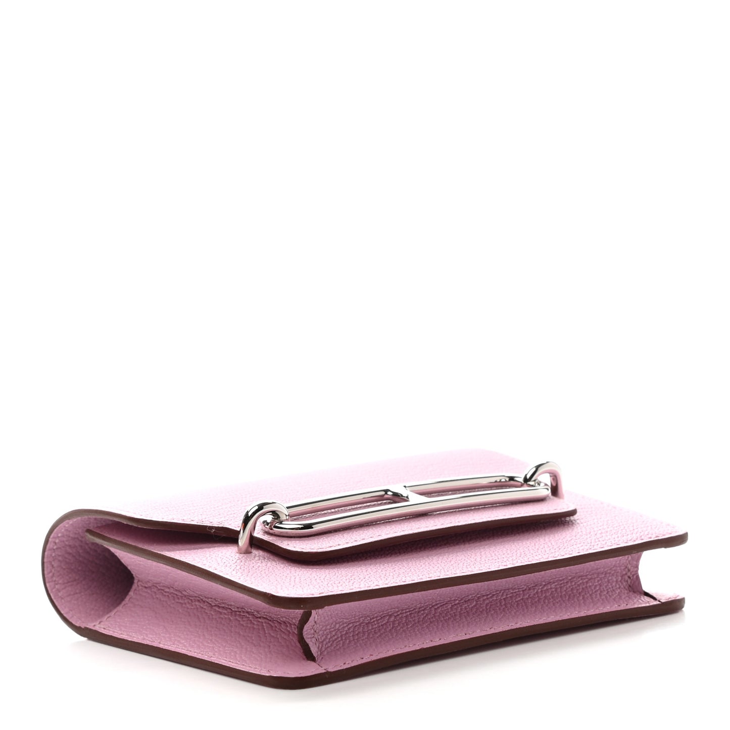 Chevre Mysore Roulis Slim Wallet Mauve Sylvestre
