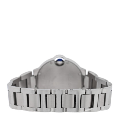 Cartier Stainless Steel 33mm Ballon Bleu De Cartier Automatic Watch 3 of 5