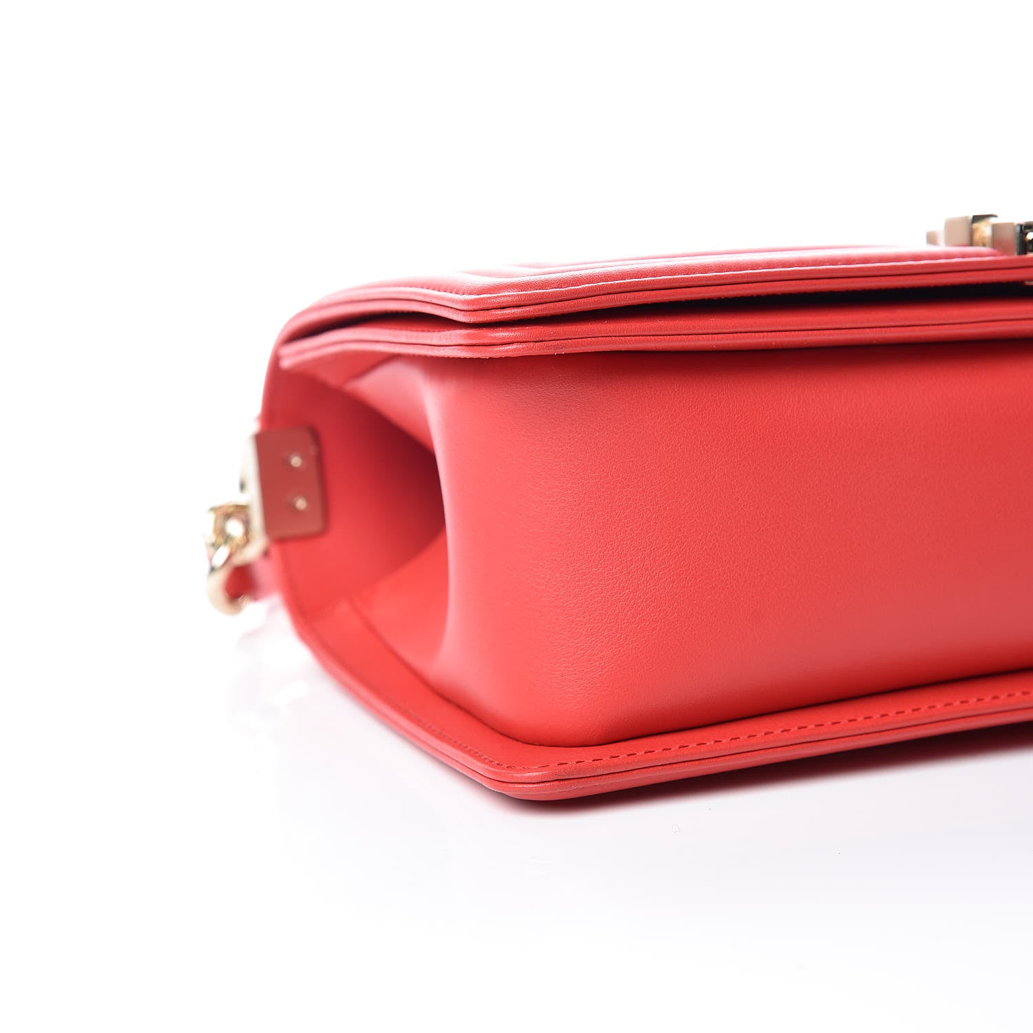 Chanel Lambskin Quilted Medium Boy Flap Red 5 of 9