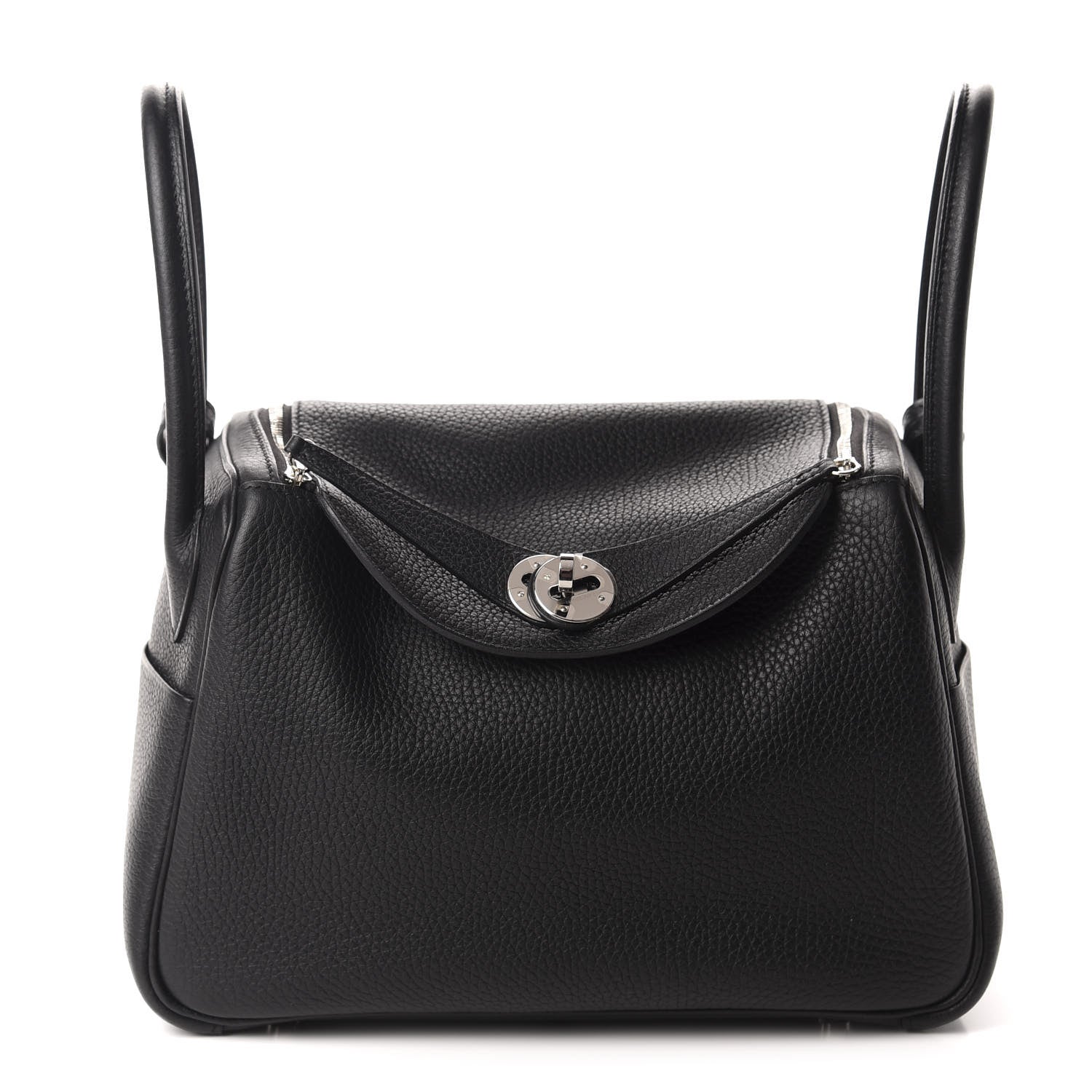 Hermes Togo Matte Niloticus Crocodile Touch Lindy 26 Black 1 of 11