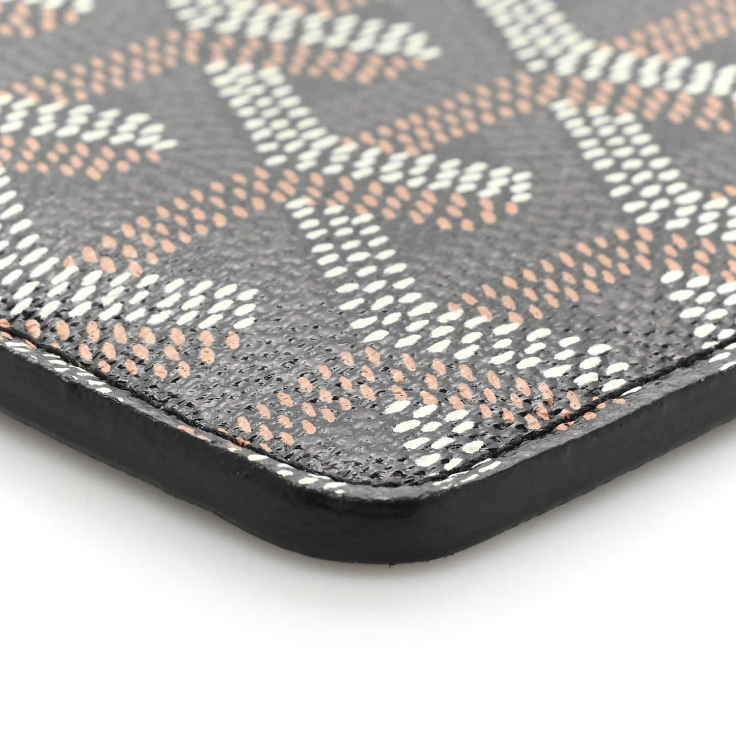 Goyardine Montmartre Glasses Case GM Black