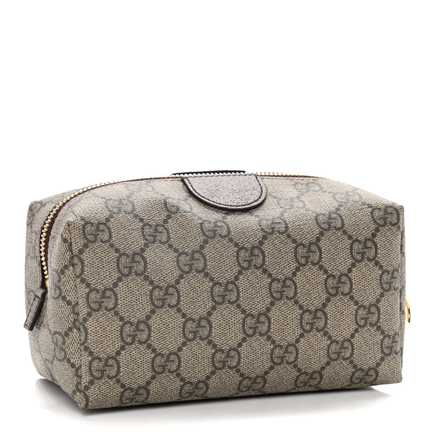Gucci Soft GG Supreme Monogram Calfskin Medium Ophidia Cosmetic Case Beige Ebony New Acero 3 of 11