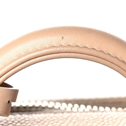 Chanel Caviar Quilted Small CC Filigree Vanity Case Beige 12 of 12