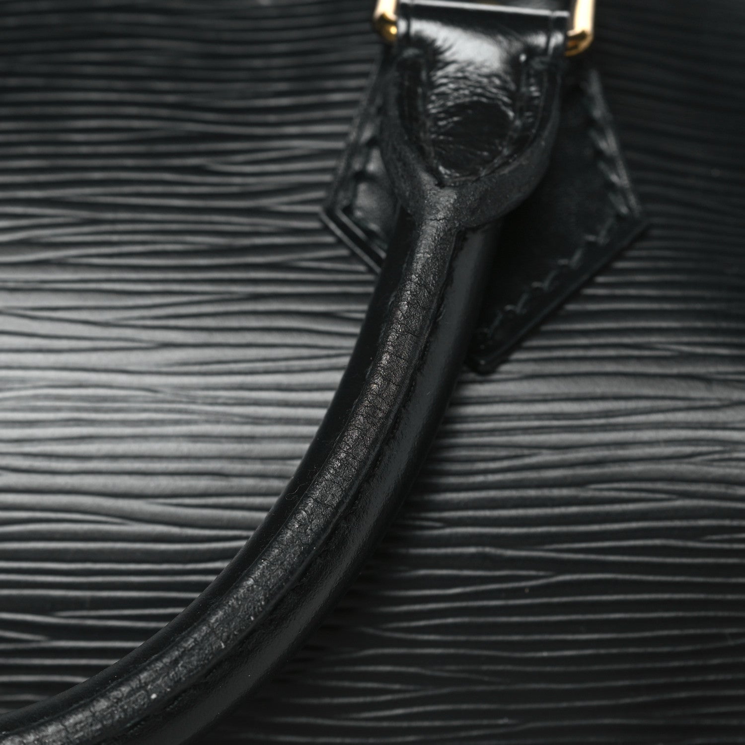 Louis Vuitton Epi Speedy 30 Black 10 of 13