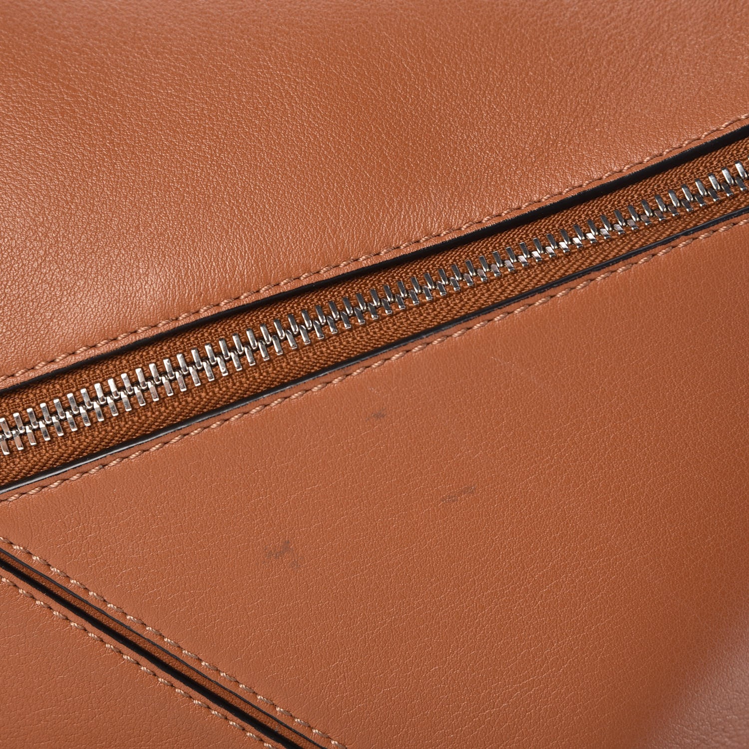 Loewe Calfskin Puzzle Bag Tan 10 of 13