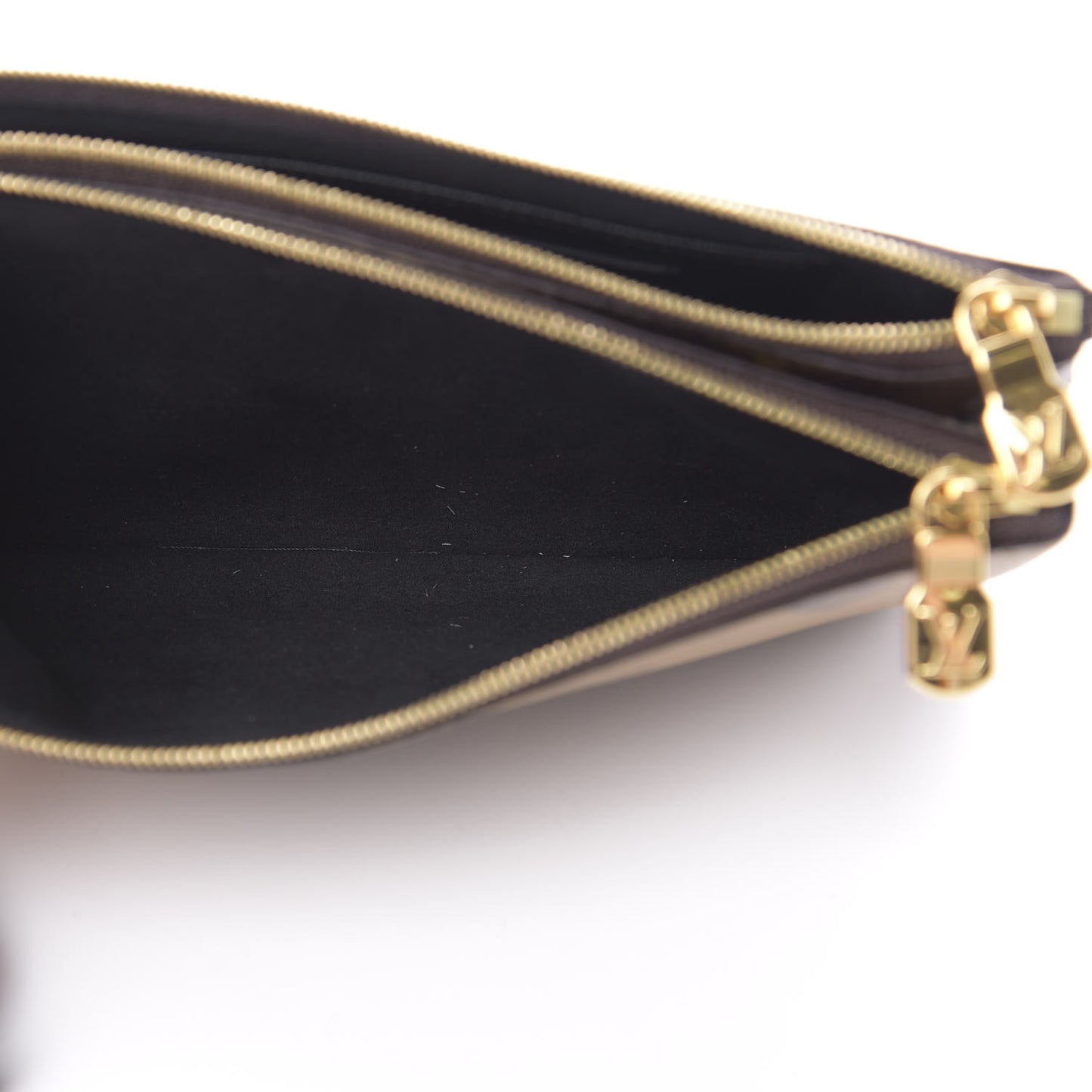 Reverse Monogram Giant Double Zip Pochette