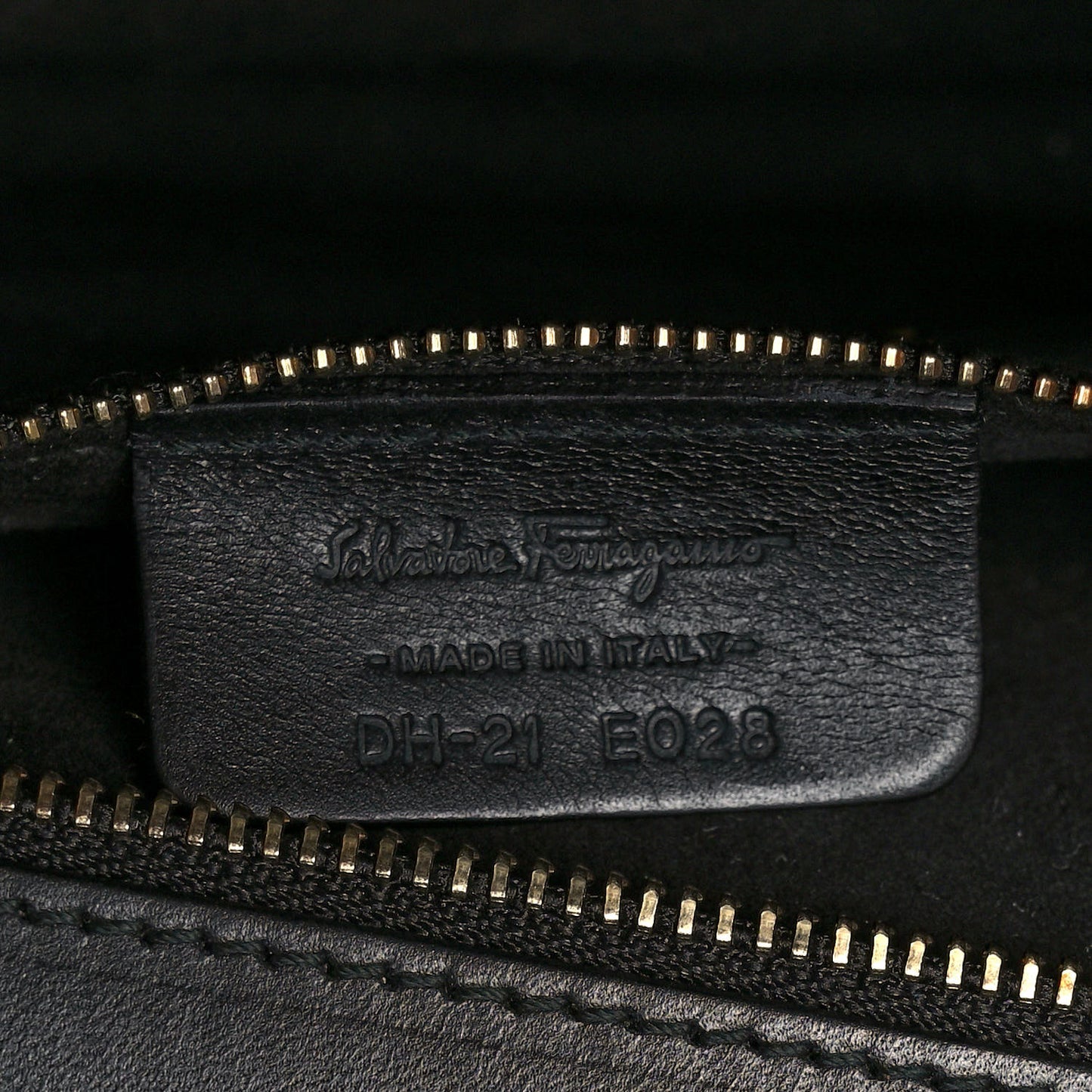 Calfskin Whipstitch Kamelia Shoulder Bag Black