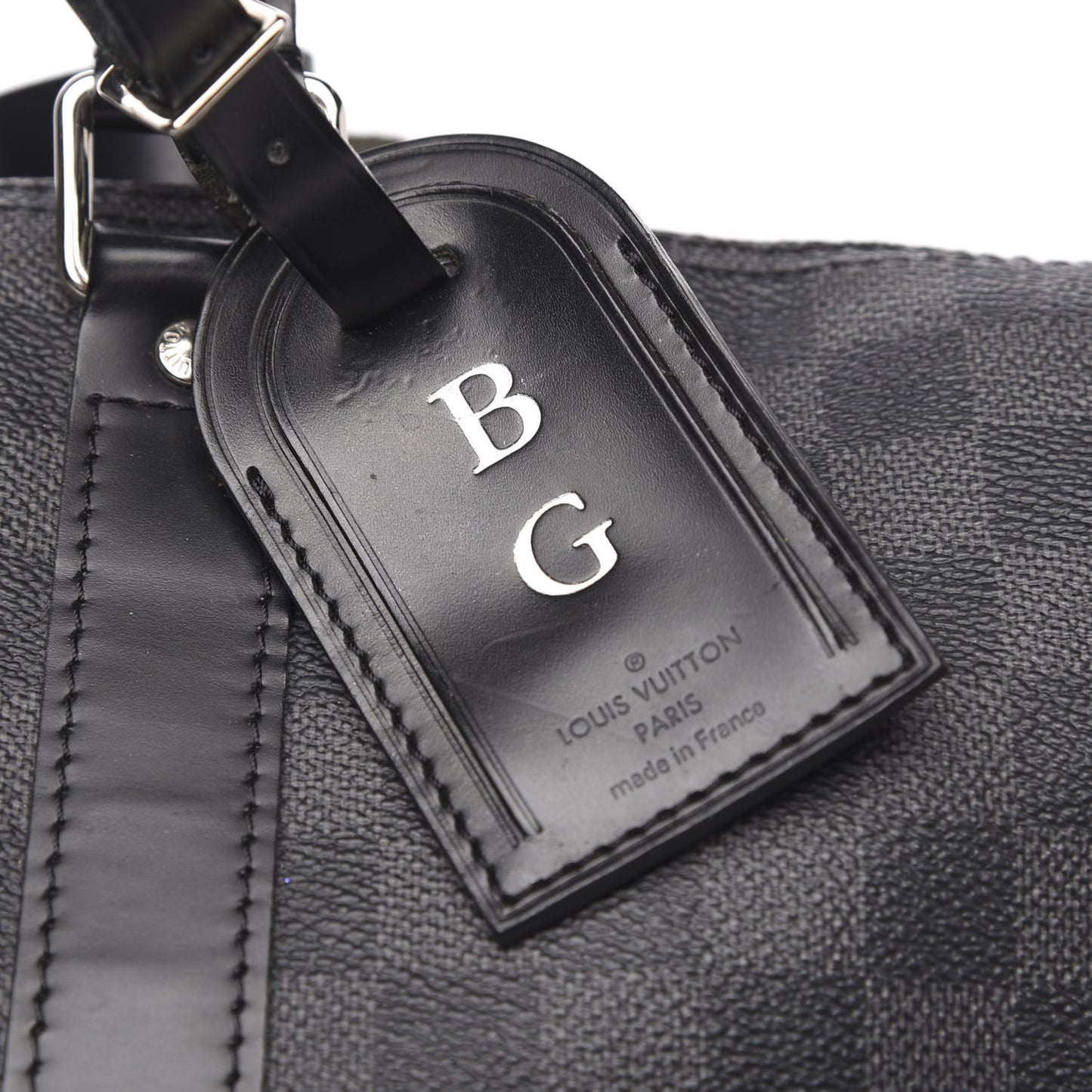 Damier Graphite Keepall Bandouliere 55