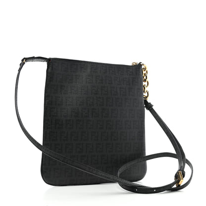 Fendi Zucchino Spalmati Forever Small Crossbody Black 2 of 4