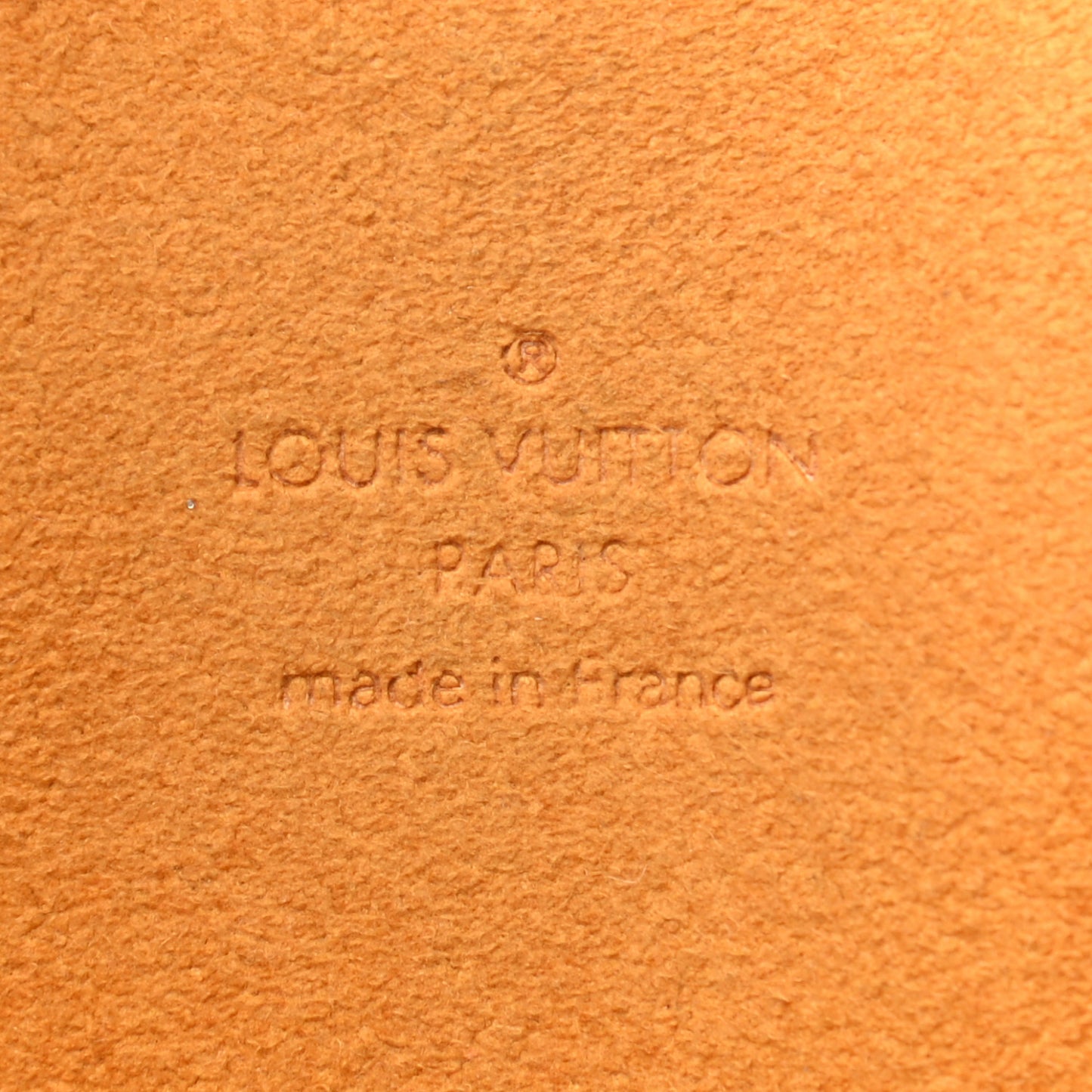 Monogram Denim Pochette Plat Clutch Blue