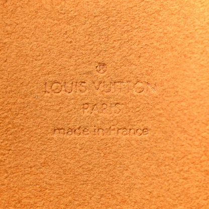Louis Vuitton Monogram Denim Pochette Plat Clutch Blue 6 of 7