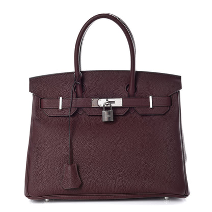 Hermes Togo Birkin 30 Bordeaux 1 of 35