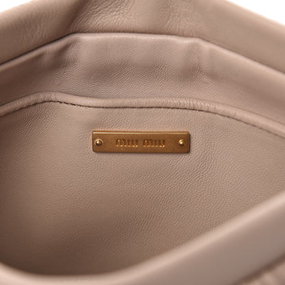 Miu Miu Nappa Matelasse Crossbody Clutch Cammeo 6 of 11