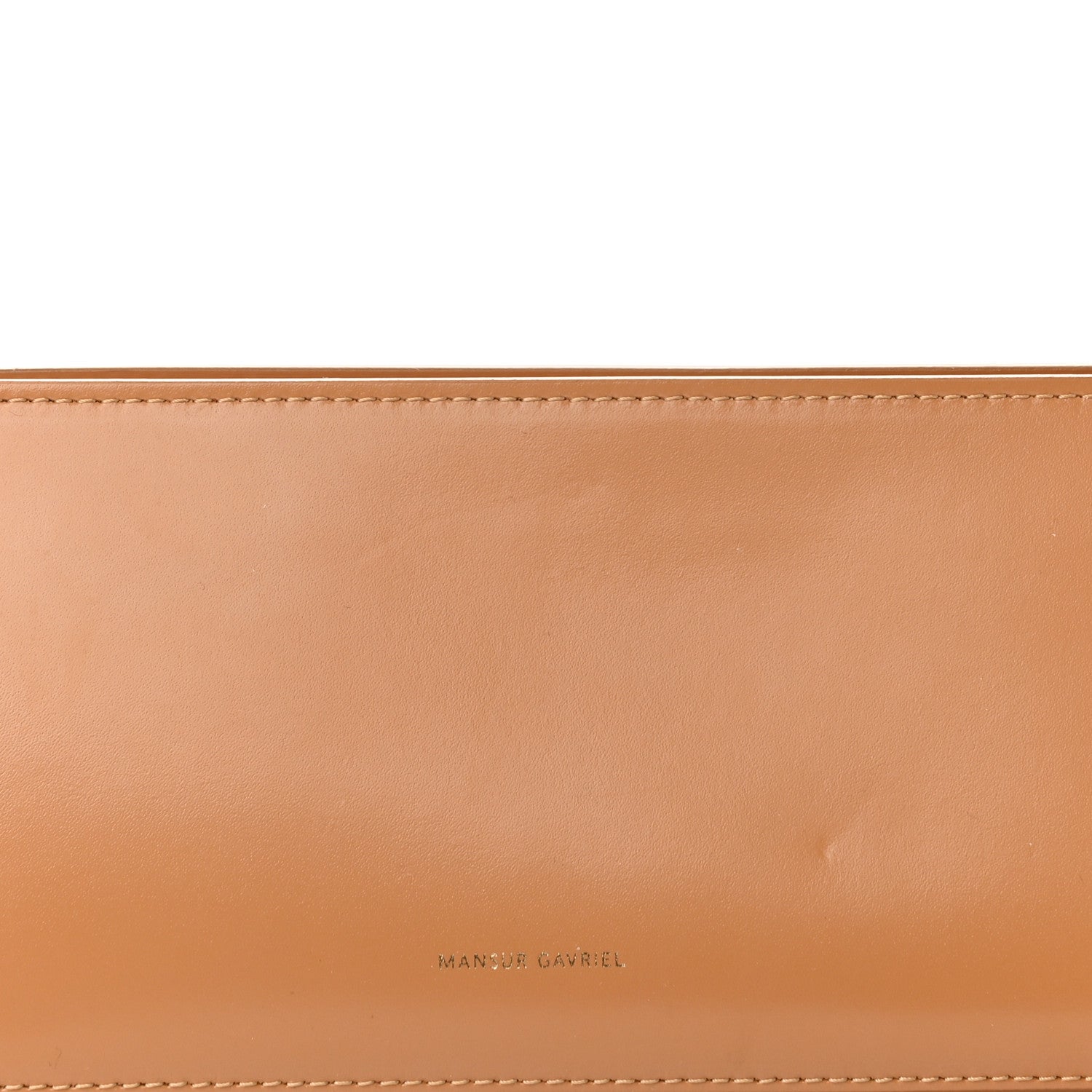 Mansur Gavriel Calfskin Pencil Shoulder Bag Caramel 7 of 9