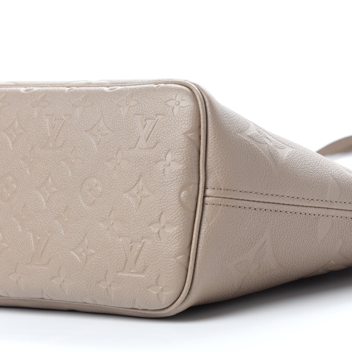Louis Vuitton Empreinte Monogram Giant Neverfull MM Tourterelle 7 of 9
