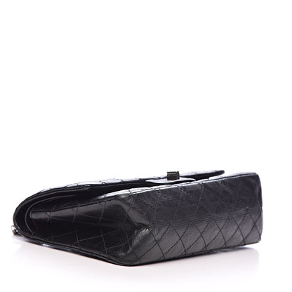 Chanel Aged Calfskin Quilted 2.55 Reissue 225 Flap Black 4 of 16