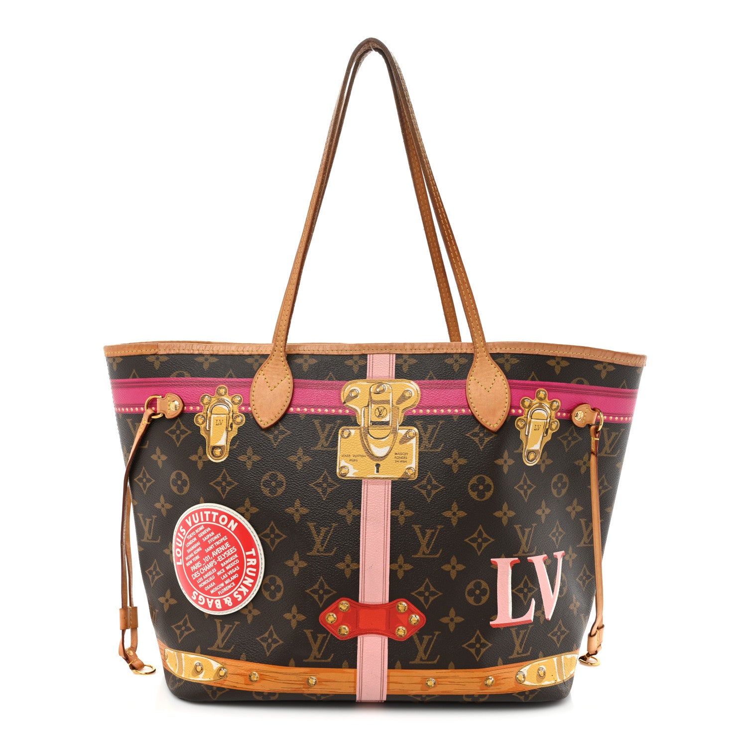 Louis Vuitton Monogram Summer Trunks Neo Neverfull MM 1 of 29
