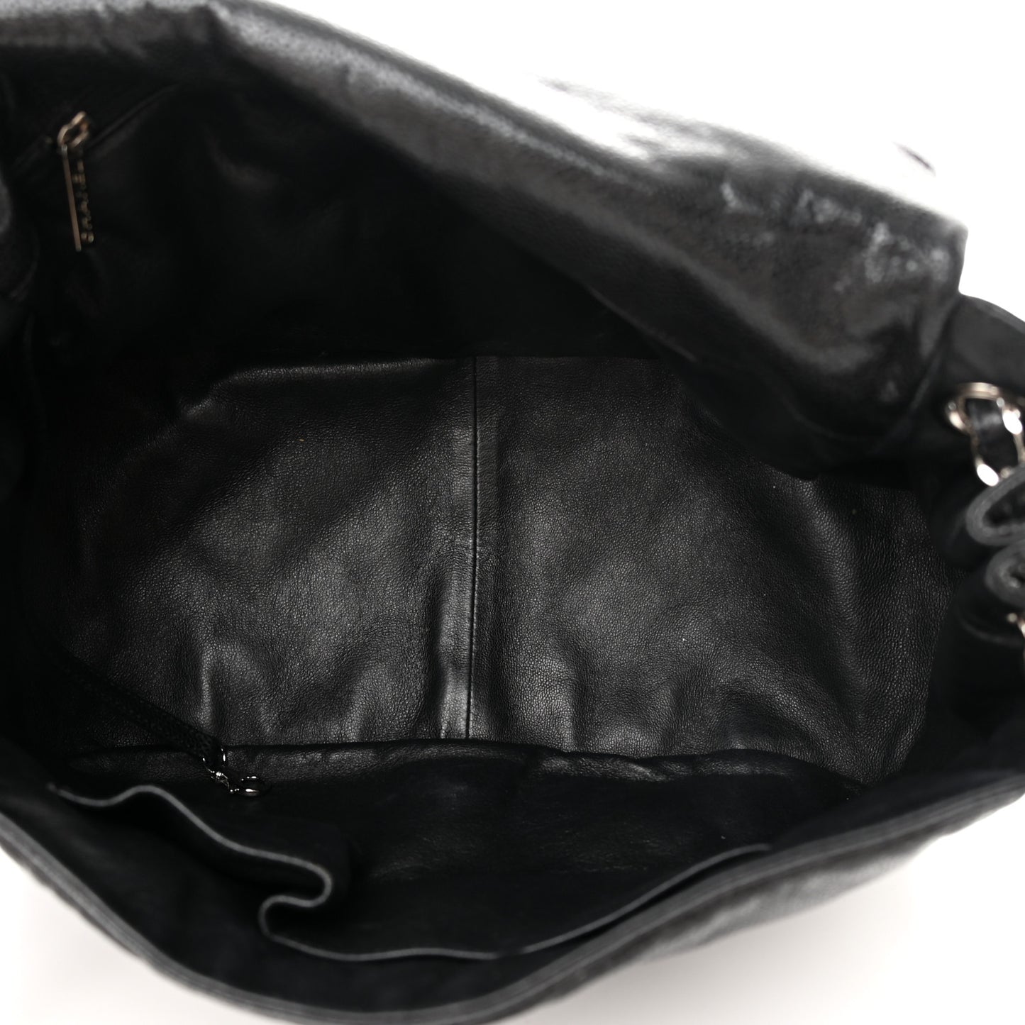 Caviar Timeless CC Accordion Flap Black
