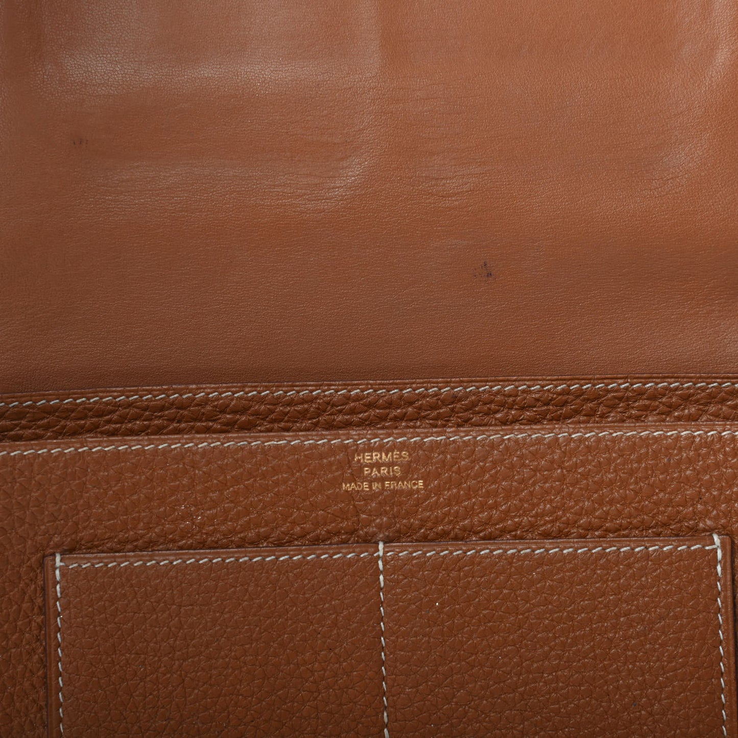 Togo Dogon Duo Wallet Gold