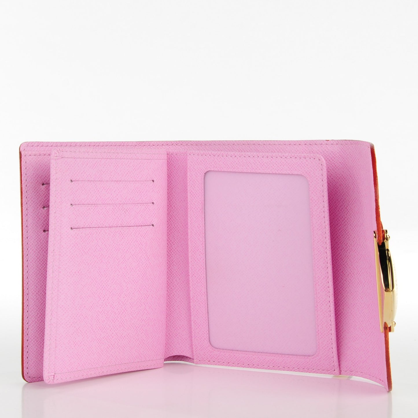 Monogram Multicolor Joey Wallet White Litchi
