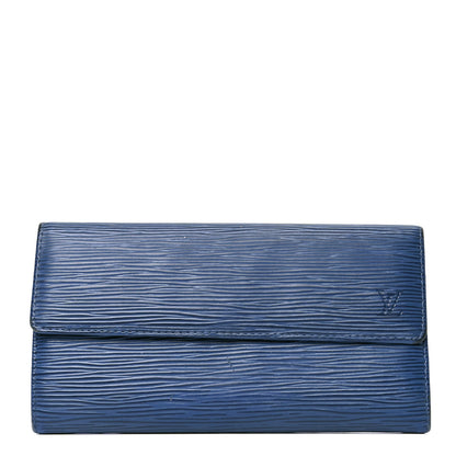 Louis Vuitton Epi Sarah Wallet Myrtille 2 of 10