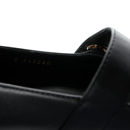 Chanel Calfskin Patent Mary Janes Flats 37 Black 18 of 18