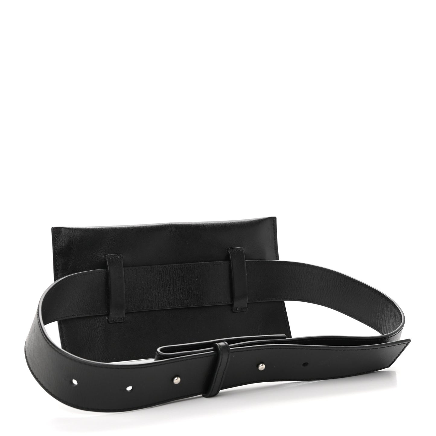 Calfskin Belt Bag Black