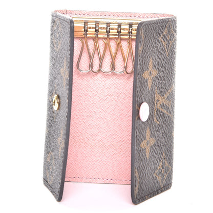 Louis Vuitton Monogram Multicles 6 Key Holder Rose Ballerine 5 of 10