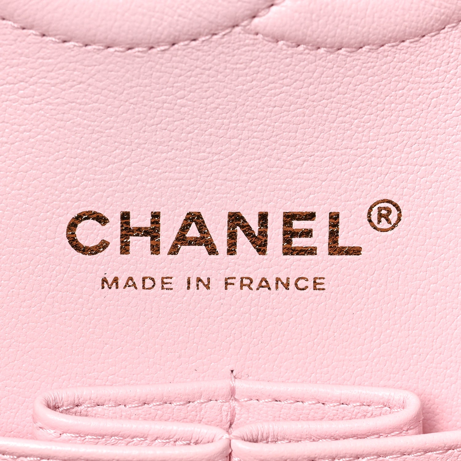 Chanel Caviar Quilted Medium Double Flap Light Pink 6 of 9