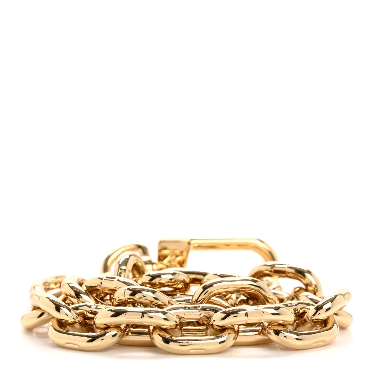 Metal Chain Strap Gold