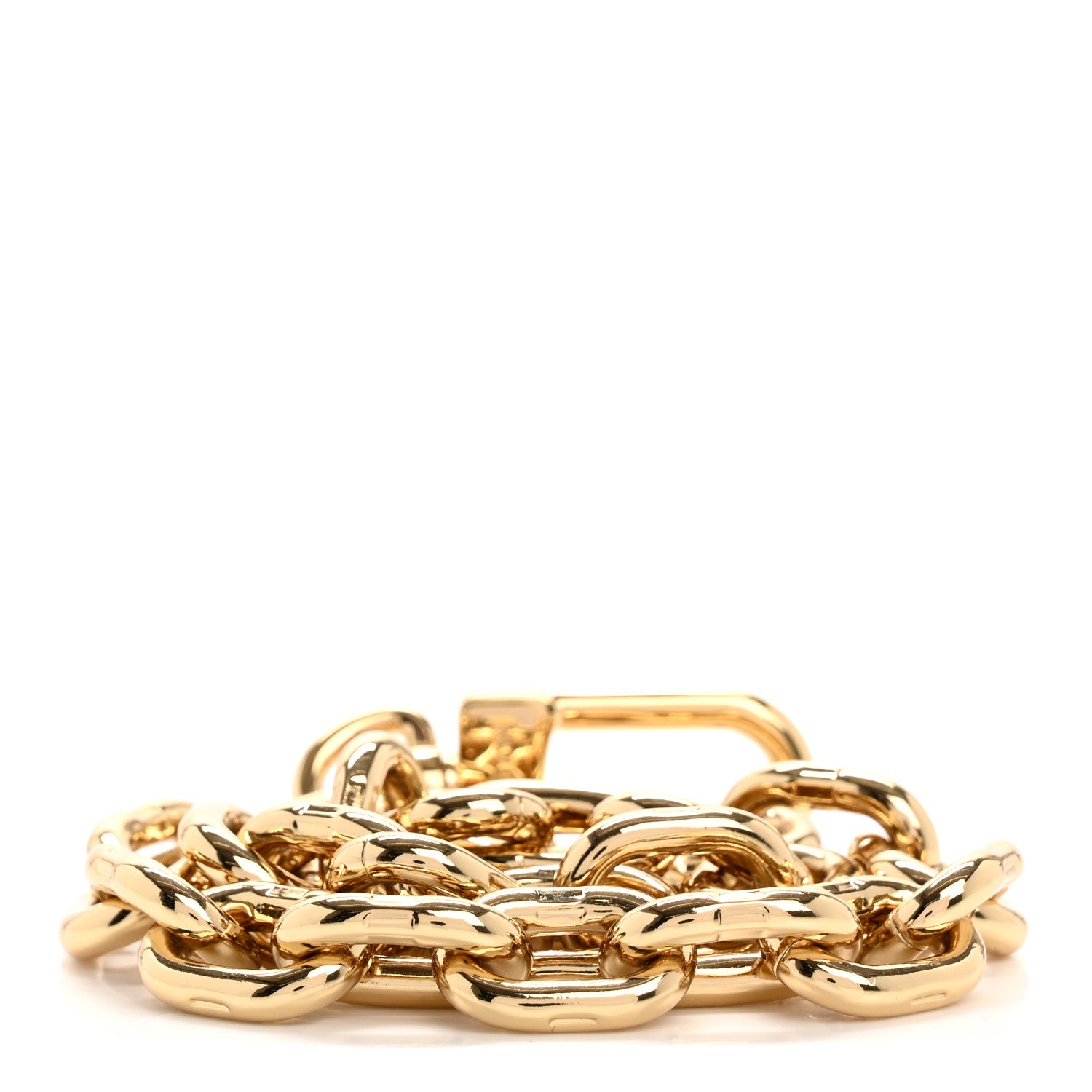 Louis Vuitton Metal Chain Strap Gold 2 of 3