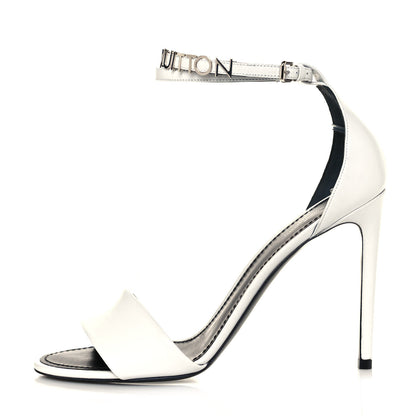 Louis Vuitton Calfskin Call Back Sandals 40 White 1 of 9