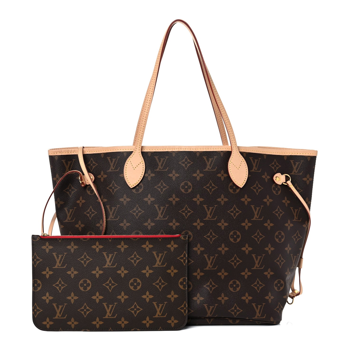 Monogram Neo Neverfull MM Cherry
