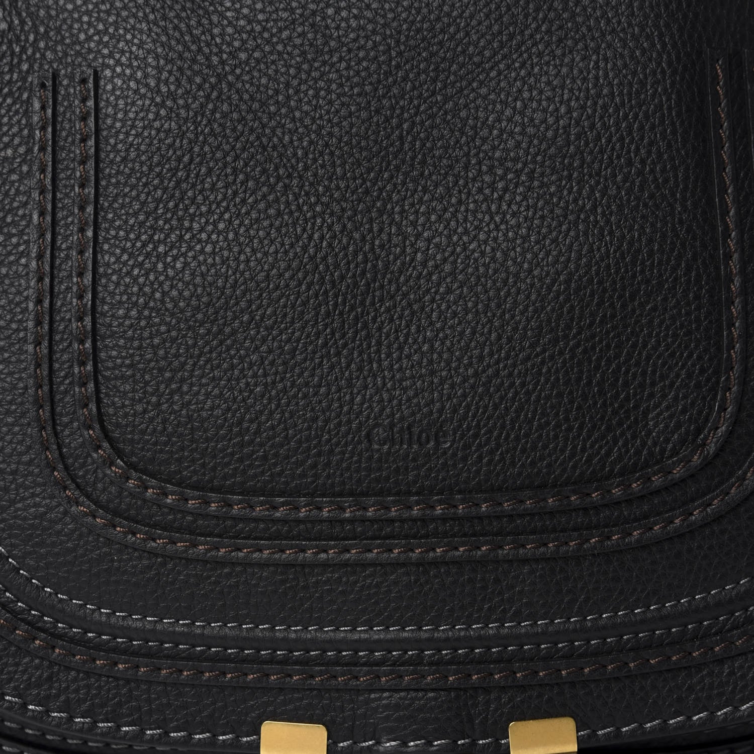 Chloe Calfskin Medium Marcie Satchel Black 12 of 12