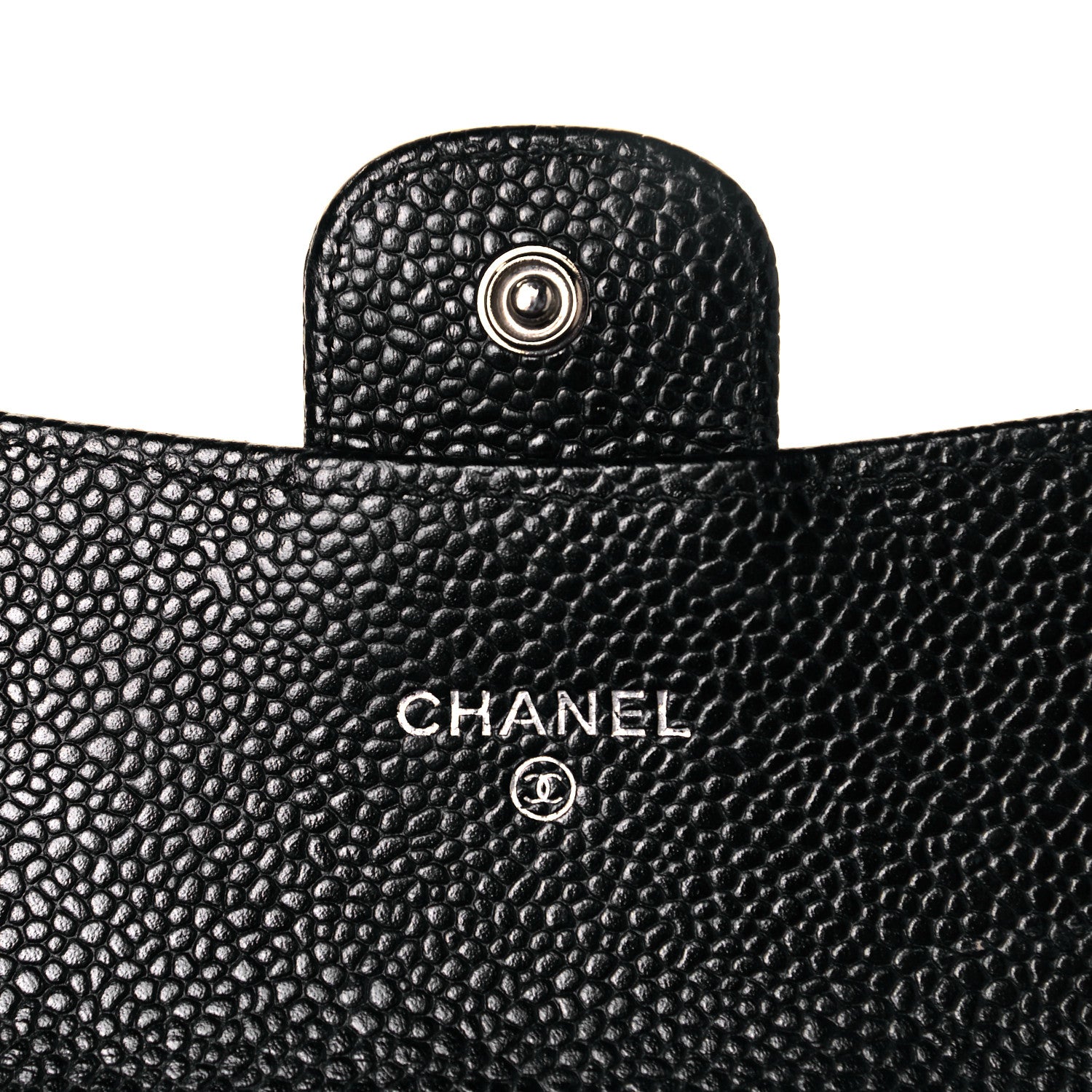 Chanel Caviar Quilted Large Flap Wallet Black 6 of 10