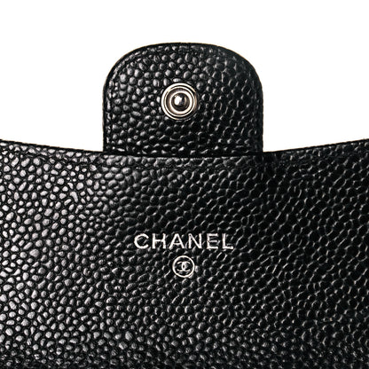 Chanel Caviar Quilted Large Flap Wallet Black 6 of 10