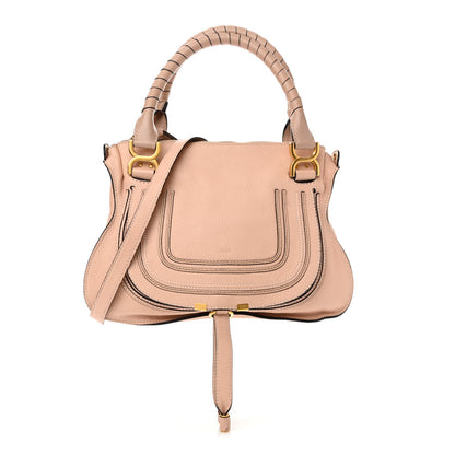 Chloe Calfskin Medium Marcie Satchel Blush Nude 1 of 11