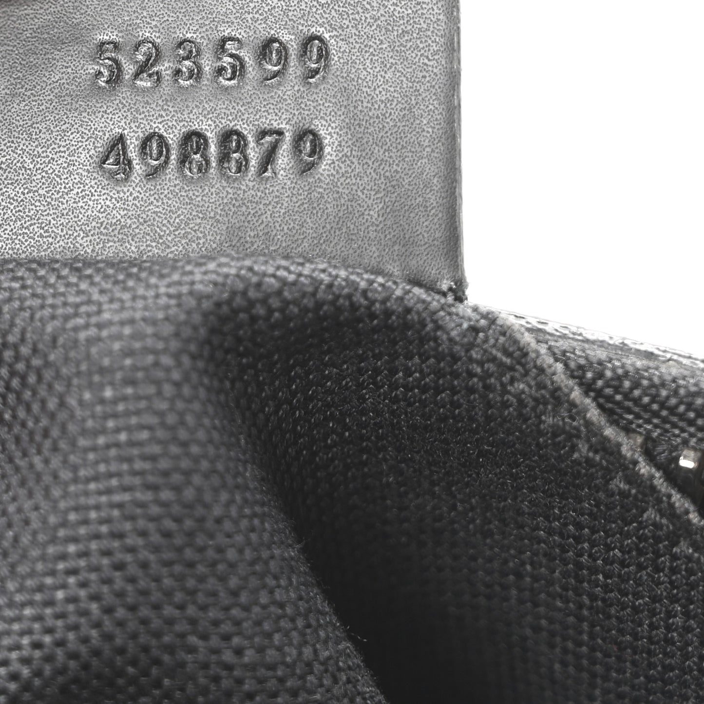 GG Supreme Monogram Web Small Flat Messenger Bag Black Grey