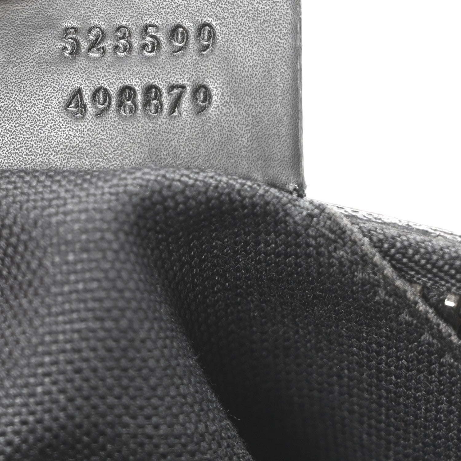 Gucci GG Supreme Monogram Web Small Flat Messenger Bag Black Grey 7 of 10