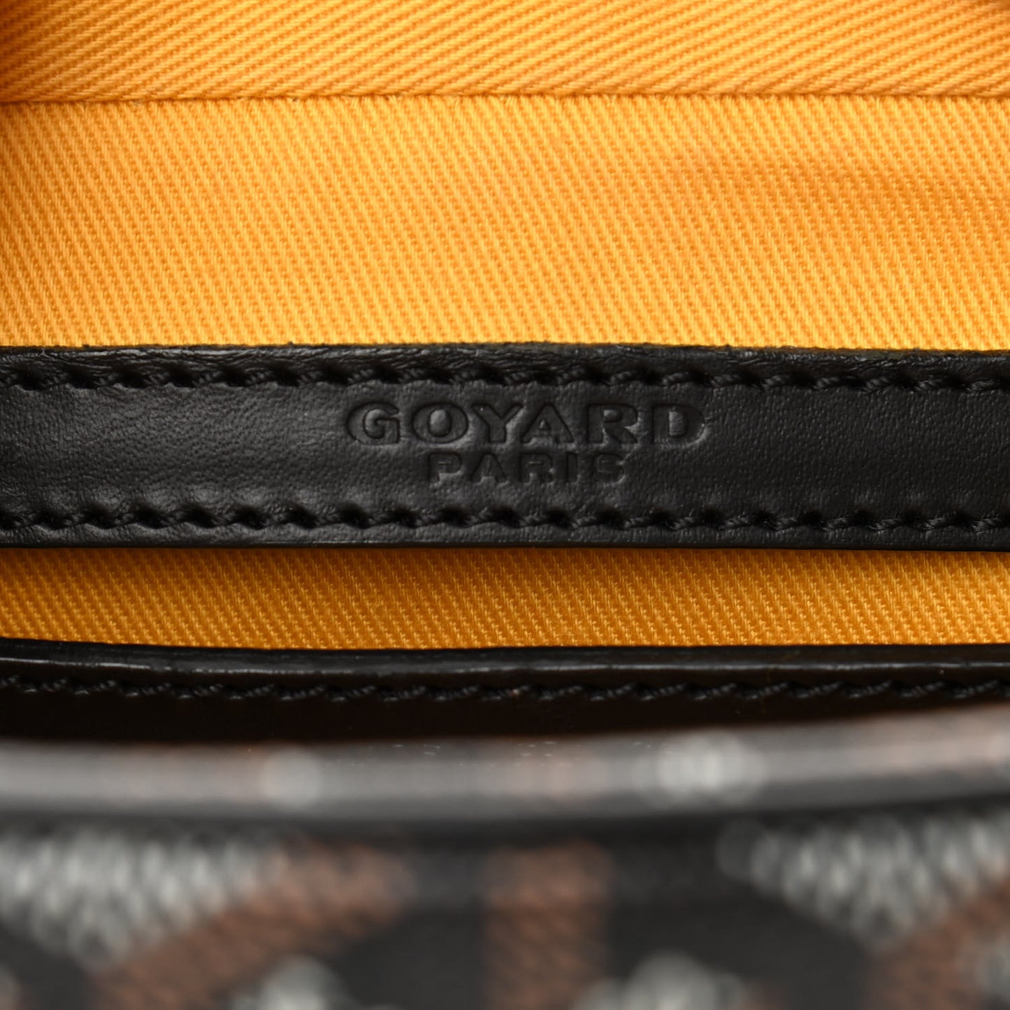Goyardine Sac Cap Vert Black