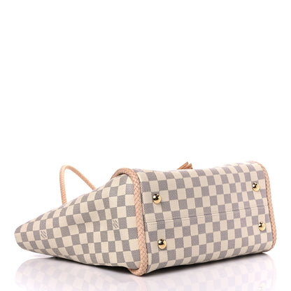 Louis Vuitton Damier Azur Propriano Rose Ballerine 4 of 8
