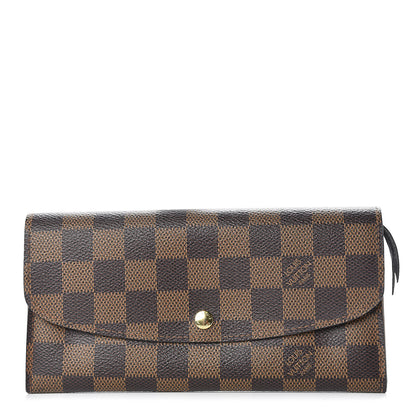 Louis Vuitton Damier Ebene Emilie Wallet 1 of 15
