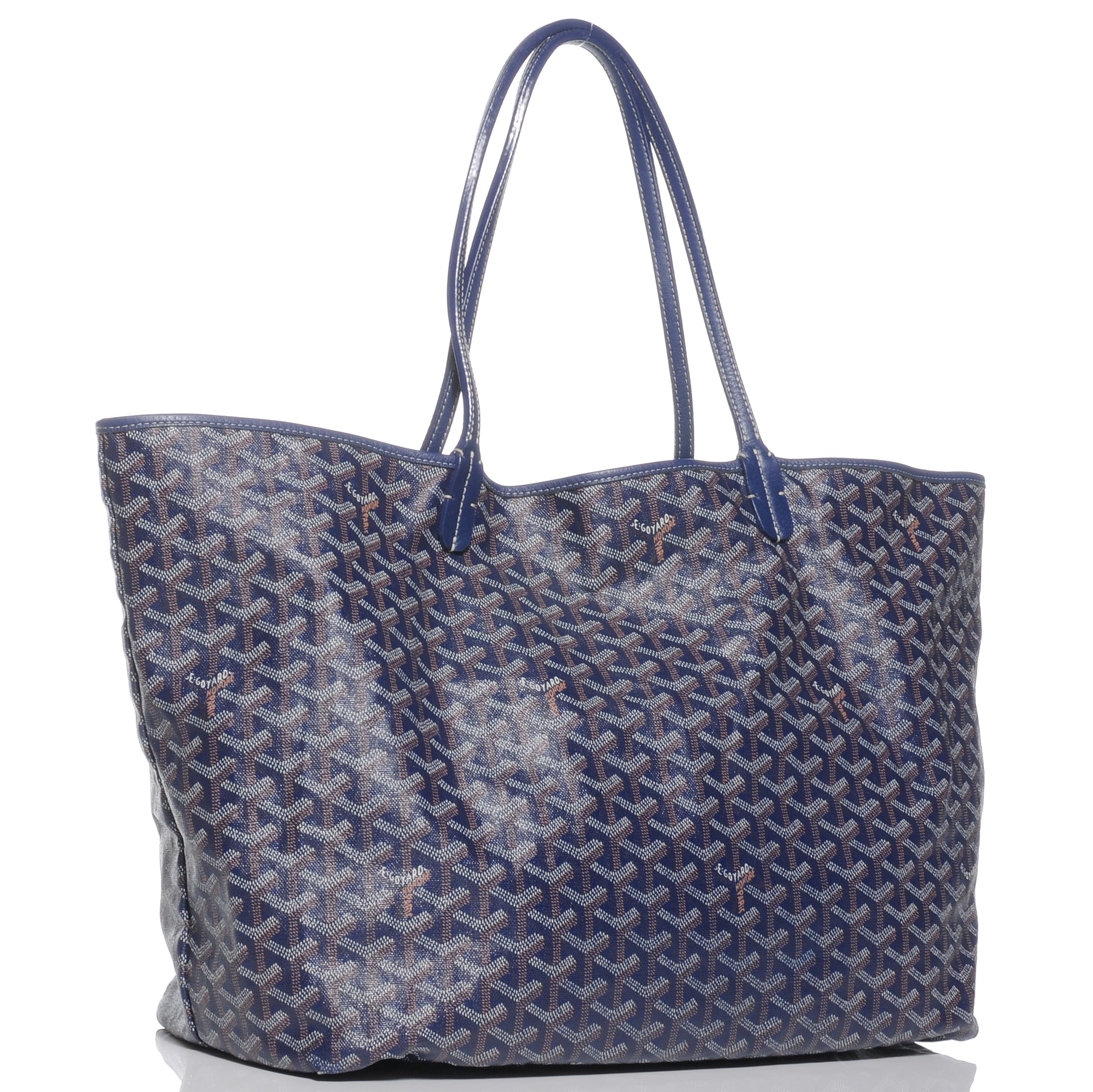 Goyard Goyardine Saint Louis GM Blue 3 of 6