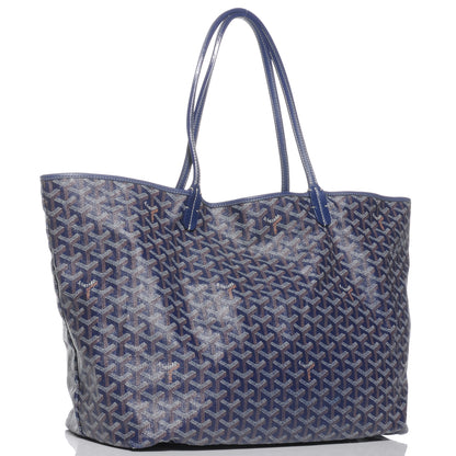 Goyard Goyardine Saint Louis GM Blue 3 of 6