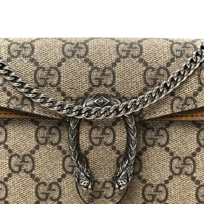 Gucci GG Supreme Monogram Super Mini Dionysus Shoulder Bag Taupe 8 of 11