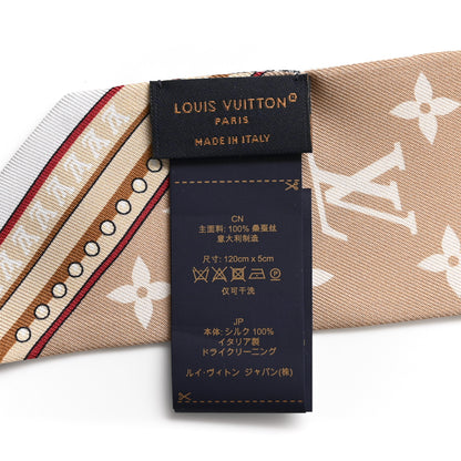 Louis Vuitton Silk Ultimate Monogram BB Bandeau Dune 3 of 5